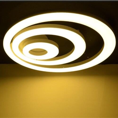 Remote control living room bedroom modern led ceiling lights luminarias para sala dimming led ceiling lamp deckenleuchten