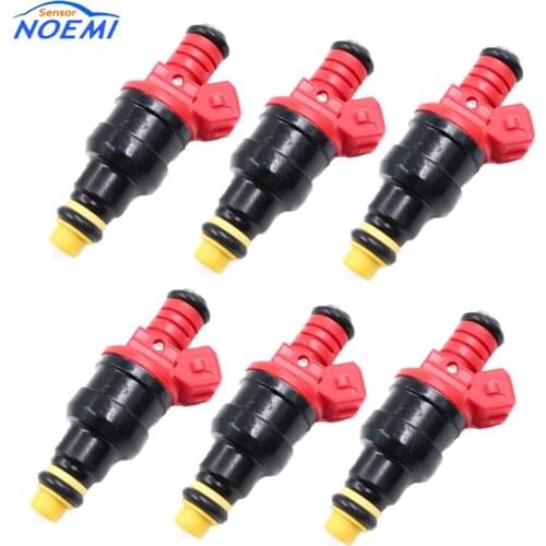 YAOPEI 6pcs 0280150931 Fuel Injector 92TF-AA for Ford Explorer Ranger For Mazda B4000 Navajo 4.0L