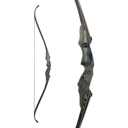 High Strength Recurve Bow 60 Inch Recurve Bow 20-60 Pounds Detachable Wooden Bow Hunting Bow Archery Bow