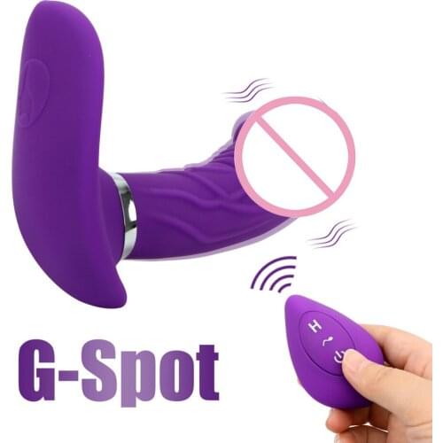 G Spot Female Masturbation Wearable Dildo Vaginal massage Vibrator Clitoris Stimulator Sex Toys for Woman Wireless control