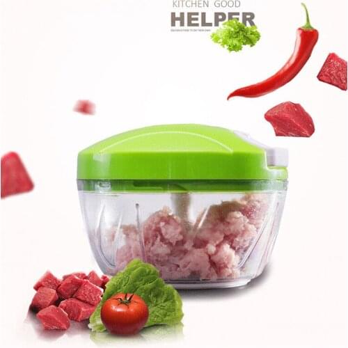 1PC Kitchen Tools Onion Vegetable Chopper Multifunctional Hand Speedy Fruits Chopped Shredders Slicers Accessories OK 0303