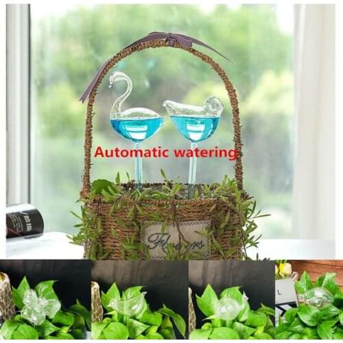 3PCS The New Automatic Plant Self Watering Water Feeder Plastic PVC Ball Plant Flowers Water Feeder Indoor Outdoor Watering Cans