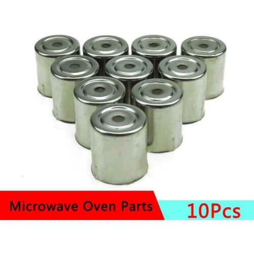 10PCS/LOT Stainless Steel Round Hole Magnetron Caps for Microwave Replacement Parts for Microwave Ovens Copler Microondas Caps