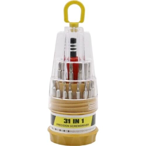 31 In 1 Multifunction Magnetic Precise Manual Screwdriver Bits Set Repair Tools