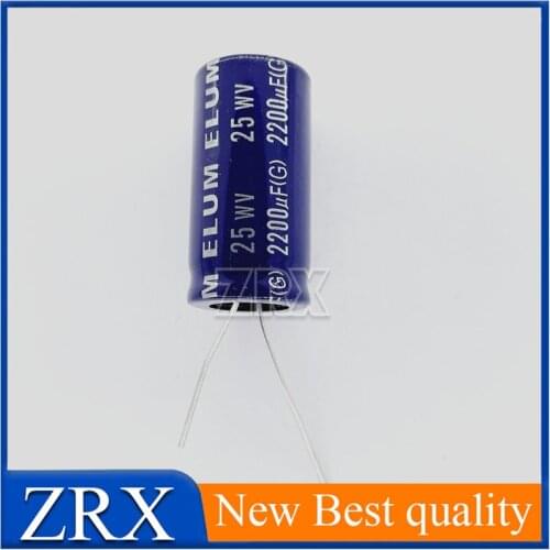 5Pcs/Lot New Original 25v2200uf 2200uf brand new original Elum frequency division electrodeless NP capacitor 16 * 31
