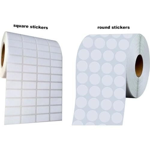 500pcs stickers square round Diamond label Rhinestones number mark diamond painting tools storage Self Adhesive Bags sticker
