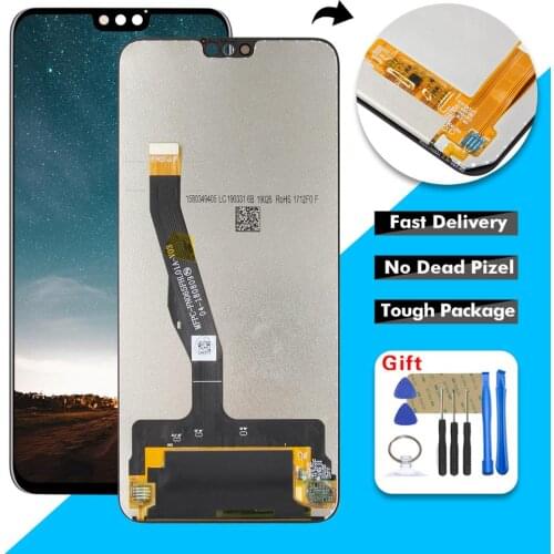 6.5" For Huawei Honor 8X JSN-L21 JSN-L42 JSN-AL00 JSN-L22 LCD Display Touch Screen Digitizer Glass Assembly with Frame