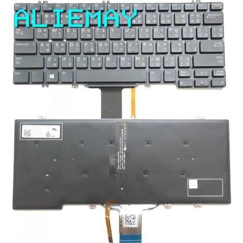Brand new original laptop backlight TI Thailand keyboard for DELL LAITITUDE E7280 7290 5280 5290 backlit TI keyboard