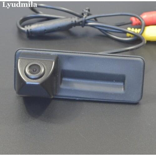 Auto Trunk Handle For SKODA Octavia MK2 2010 2012 2013 Car Rear View Camera Reverse Backup Parking Camera HD CCD Night Vision