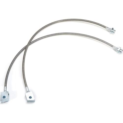 Car Extended Braided Brake Line Hose Tube for Nissan Patrol GQ Y60 GU Y61 2"-6" Lifts NU 1988-2007 Accessories Replacement Kit