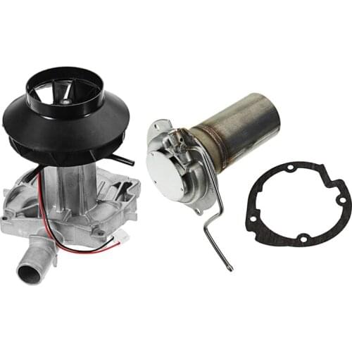 1 Set 12V Car Blower Motor Combustion Air Fan Parking Heater Replacement & 1 Set Parking Heater Combustion Chamber