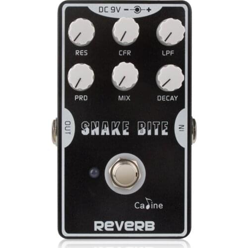 High Quality Caline CP-26 reverb snake bite Guitar Pedal Design Pedal Excellent Guitar Accessories