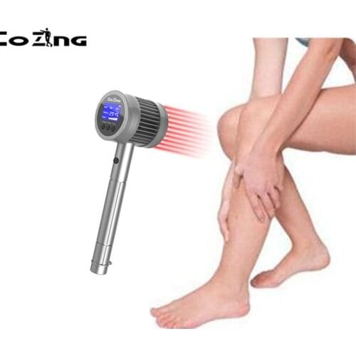 Digital Acupuncture Therapy Instrument Relieve Lumbar Pain Therapeutic Apparatus Portable Semiconductor Cold Laser Therapy