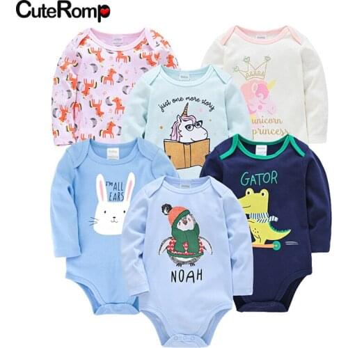 Боди для новорожденных девочек Cuteromp China At AliExpress