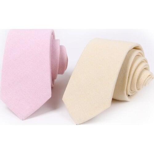 Ricnais Blue Pink 6cm Mens Tie Solid Ties For Men Business Formal Occasions Wedding Accessories Neck Tie For Man Gift