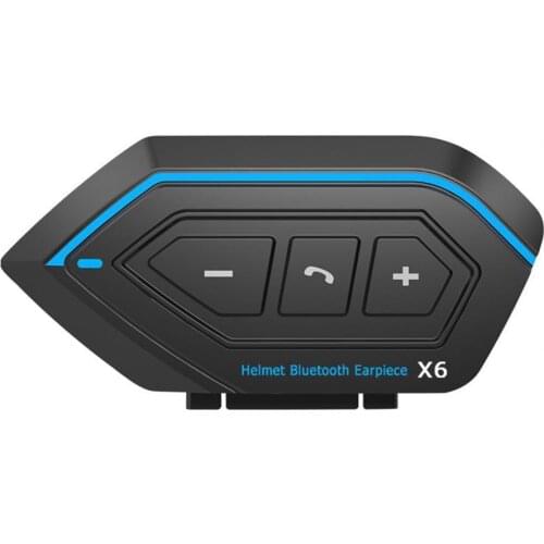 Helmet Bluetooth Headset B35 Motorcycle Riders Helmet Intercom Bluetooth 5.0 Headset Interphone Audio Kit Handsfree Earphone