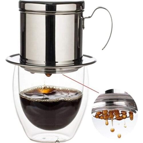 Hot Selling Spring Style Stainless Steel Reusable coffee filter Coffee Dripper