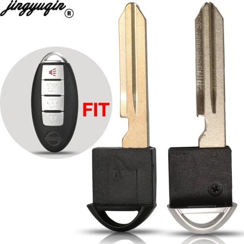 Jingyuqin Uncut Blade Replacement Emergency Valet Insert Car Key For Infiniti Alitma Armada Cube EX35 M35 M45 2006-2011