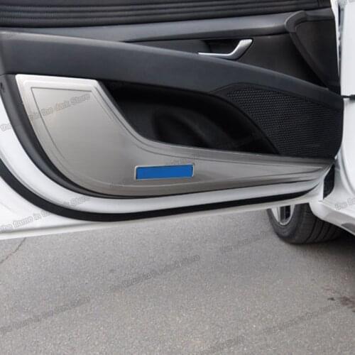 Car Interior Door Cover Anti Kick Board Panel Protector for Hyundai Elantra 2021 2022 CN7 Accessories Auto Styling Parts