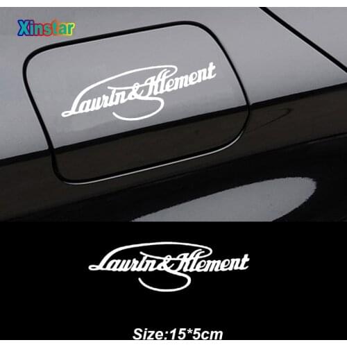 Laurin & Klement Car Fuel Tank Cap Cover Sticker for Skoda MK2 Kamiq Fabia Rapid Yaris Kodiaq Octavia Superb Scala Karoq