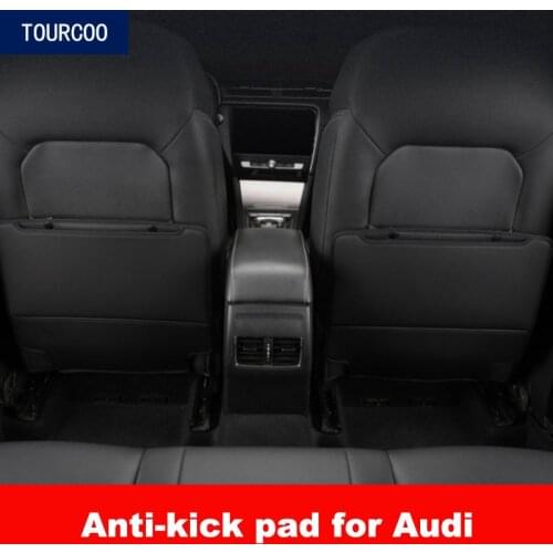 Car Interior Modification Seat Anti-kick Protective Pad for BMW Car Styling Children Anti-dirty Mat