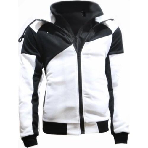 Men Zipper Drawstring Long Sleeve Sweatshirt Hooded Jacket Coat Mens Clothes Winter Sweatshirts Men Streetwear fashion
