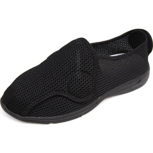 Foot Swelling Shoes Single Shoes Men And Women Wide Foot Shoes Bunion Shoes Nursing Shoes Autumn Elderly Diabetes Shoes