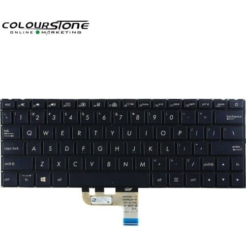 New US Laptop Keyboard For Asus ZenBook UX333 333F 333FA 333FA-AB77 333FA-DH51 333FAC-XS77 333FN English Black Keyboard