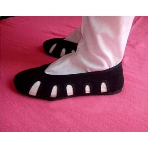 2018 New High Quality Ten Taoist Tai Chi Shoes Wudang Taoist Monk shoes Martial Arts Shoes Kungfu Practice Shoes Free Shipping