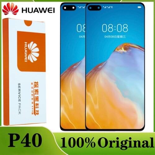 Original 6.1'' Display Replacement With Frame For Huawei P40 LCD Touch Screen Digitizer Assembly for Huawei P40 Display Screen