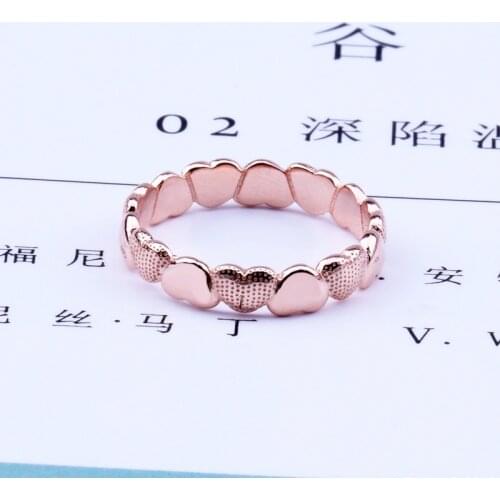 PANJBJ Women's Gold Rings