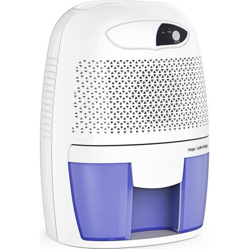 Air Dryer Portable 500ml Mini Air Dehumidifier Shut Off Extracts Moisture Absorber Air Dehumidifier for Bedroom Living Room