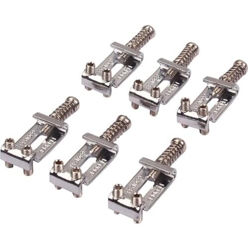 Hot Sale 6 Roller Vibrato Bridge Pull String Code Electric Guitar Saddle for Stratocaster Telecaster Electric Guitar Accessories