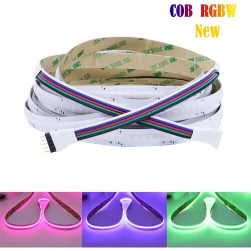 COB led Strip CCT/RGB/RGBW 840LEDs/m High Density Flexible FOB COB RA90 Linear Dimmable Led Lights DC24V