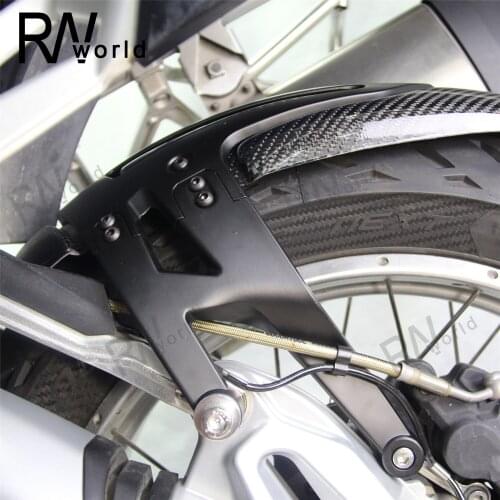 Motorcycle Carbon Fiber Rear Fender For BMW R1200GS 2013-2018 Wheel Splash Guard Rear Wheel Cover Splash Guard Mudguard R1200 GS