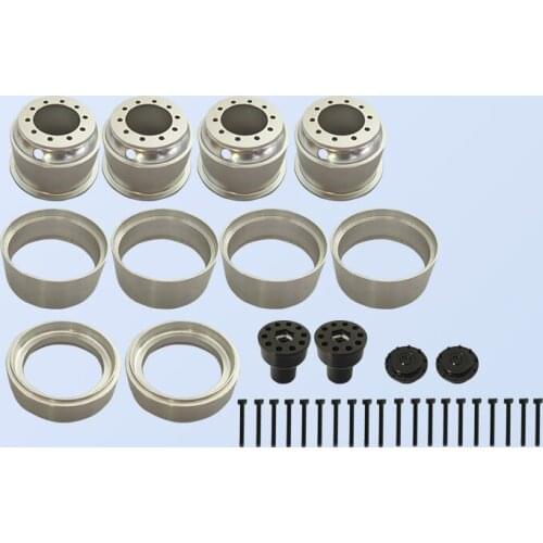 Rear Wheels For 1/14 Heavy Hauler 8x8