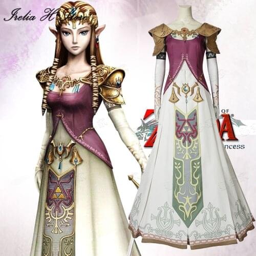 Irelia H Store prince zel da cosplay costume dress female Can Custome made size
