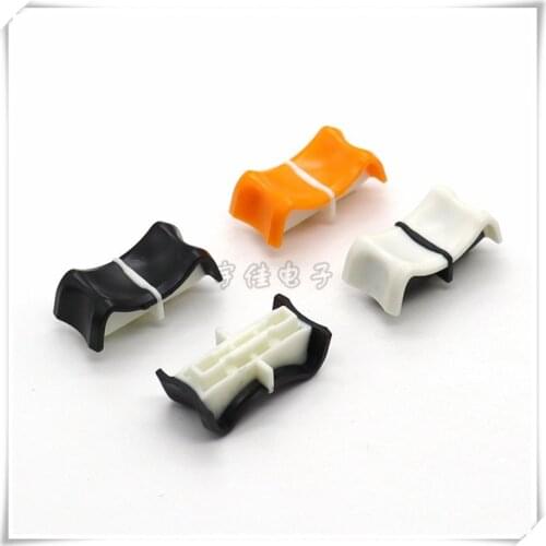10 Piece 27 * 13 * 10.5mm straight sliding keycap mixer fader cap straight sliding keycap DJ disc player knob inner hole 4mm