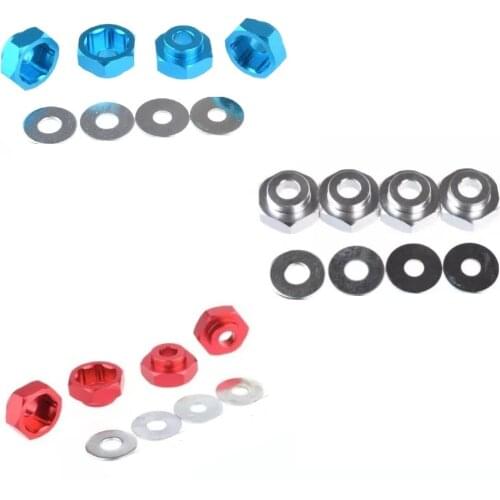 12mm to 17mm Wheel Adapter Drive Hub Combiner Hexagonal Hex Hole 6mm Parts For HSP 1/10 1/8 RC Car buggy monster Bigfoot Truck