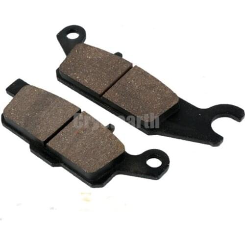 2pcs Motorcycle Parts Front Left Brake Pads Kit For Yamaha YFM700 YFM 700 FGPW Grizzly 2007 07