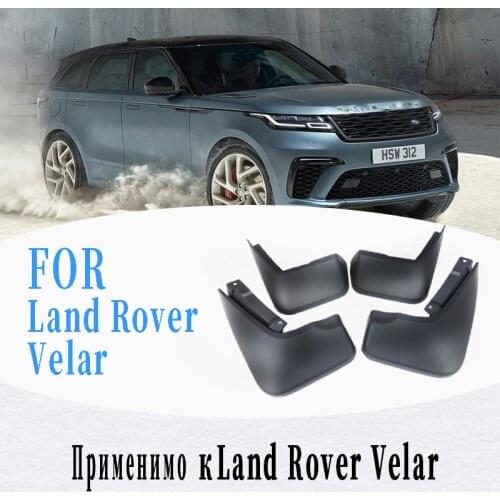 Mud flaps for Land Rover Velar Mudguards Mud flap splash Guard Velar fenders car accessories auto styline Front Rear 4 pcs