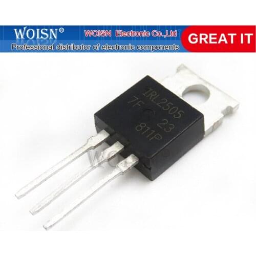 50PCS IRL2505PBF IRL2505 TO-220 TO220 MOS FET tran In Stock