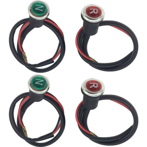2Set Neutral Reverse Light Gear N/R Indicator For 50 110 125 150 200 250cc ATV