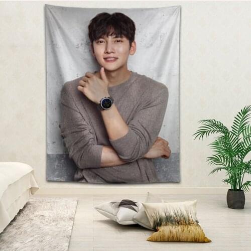 Ji Chang Wook Wall Hanging Tapestry Home Party Decorative Tapestries Photo Background Cloth Table Cloth Wall Tapestry