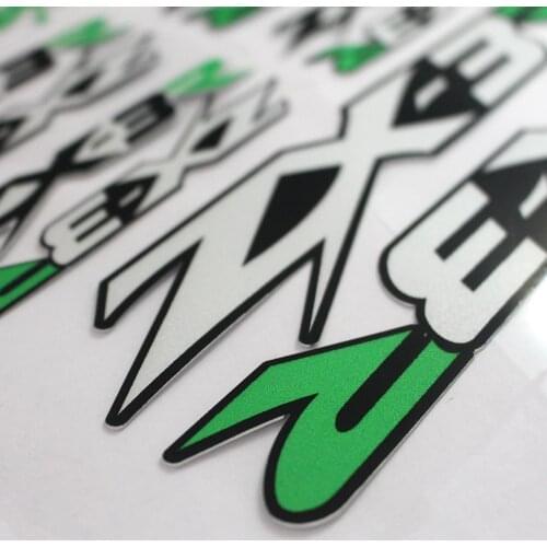 New Motorcycle Reflective Sticker Body fuel tank helmet Waterproof logo decal For Kawasaki ZX-3R zx3r Ninja Logo sticker