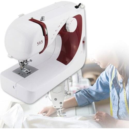 New sewing machine domestic machine Multi function clothes car with lock edge 565