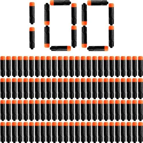 100PCS Pack Black Bullets For Nerf Ultra Refill Darts The Ultimate in Blaster Ammos For Nerf Accessories Compatible Ultra Ammos