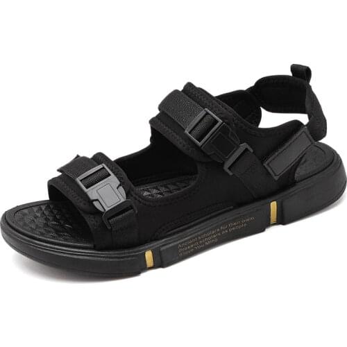 New Hot Open Toe Men Sandals Gladiators Casual Roman Shoes Outdoor Breathable Mens Slippers Summer Comfortable Light Sandalias