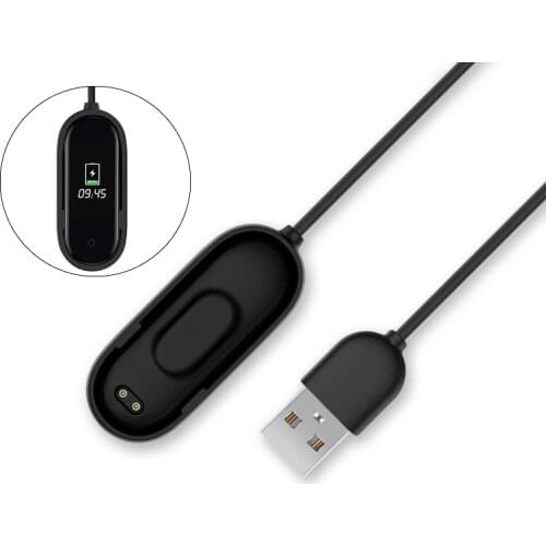 USB Charger Cable For Xiaomi Miband 4 Durable Charging Wire for Xiaomi Mi Band 4 M4 Power Supply