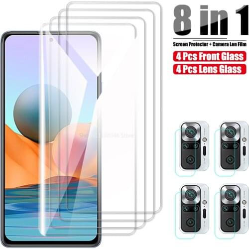 HD Camera Protective Glass For Xiaomi Redmi 9C NFC Note 9 10 Pro Max Screen Protector Xaomi Redmi 9T 9A Not 9S 10S Tempered Film